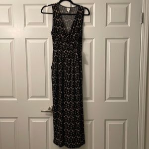 Kaleigh Stitch Fix Womens Jumpsuit Medium V Neck Black